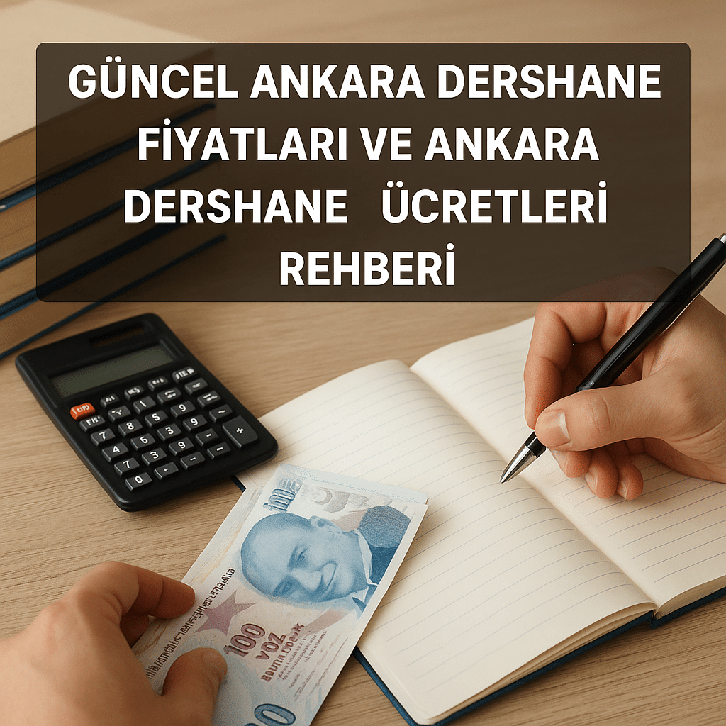 Güncel Ankara Dershane Fiyatları ve Ankara Dershane Ücretleri Rehberi